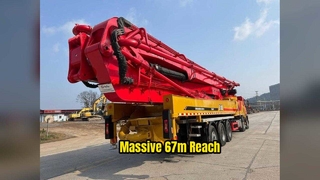 67m Pump Truck High Reach Construction Power